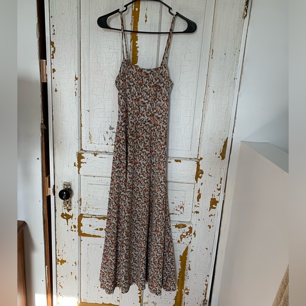 CJLA green floral Caroline dress